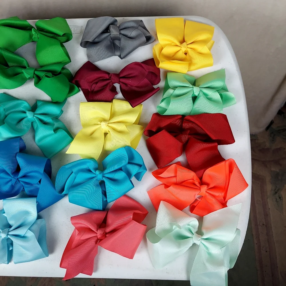 Hair Bow Bundle 19 Total
